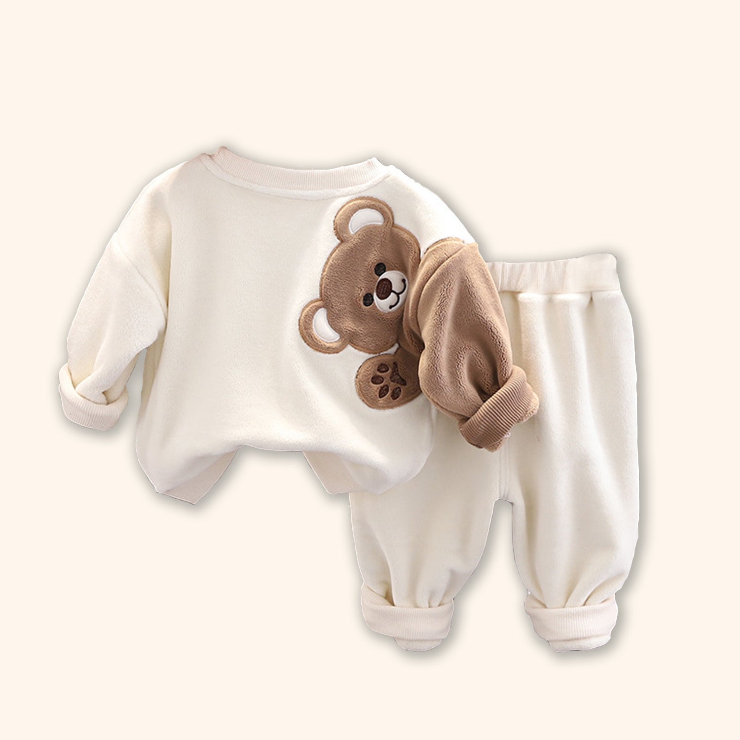 BOY'S TEDDY SWEATSHIRT SET